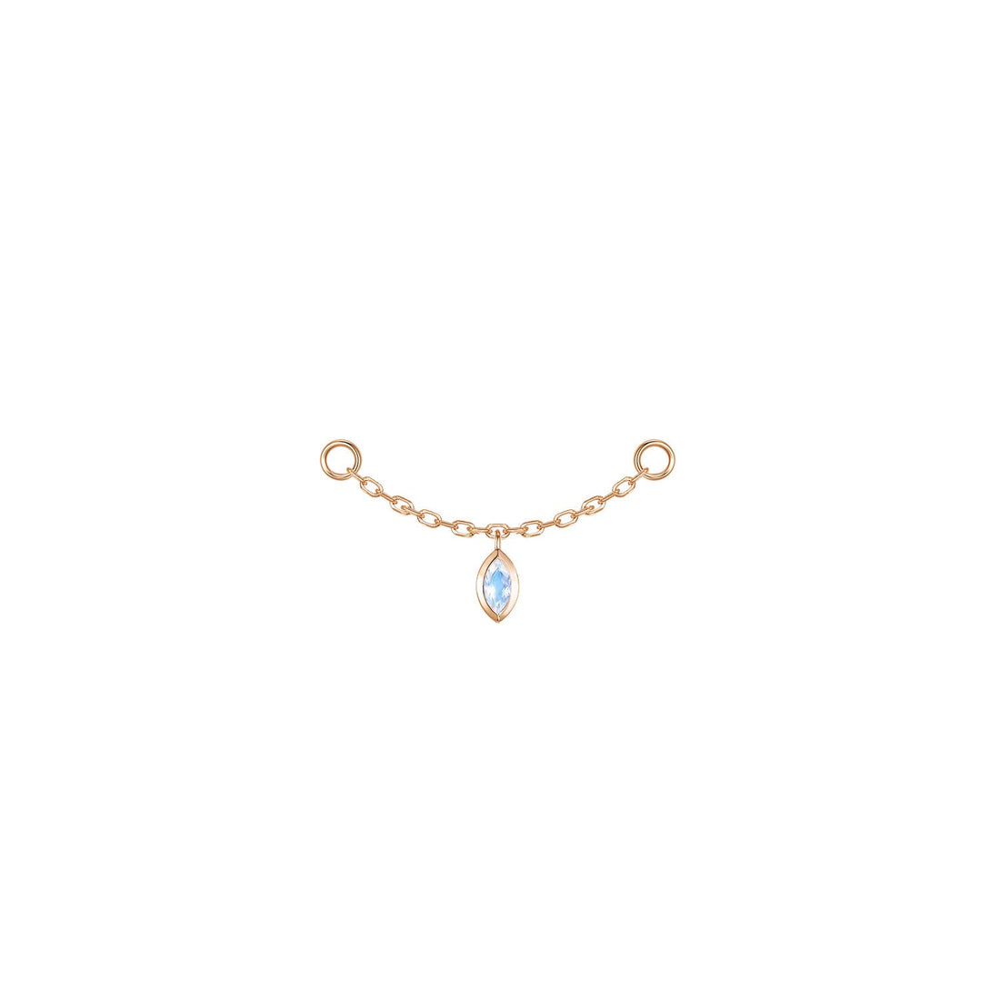Marquise Bezel Gemstone Chain