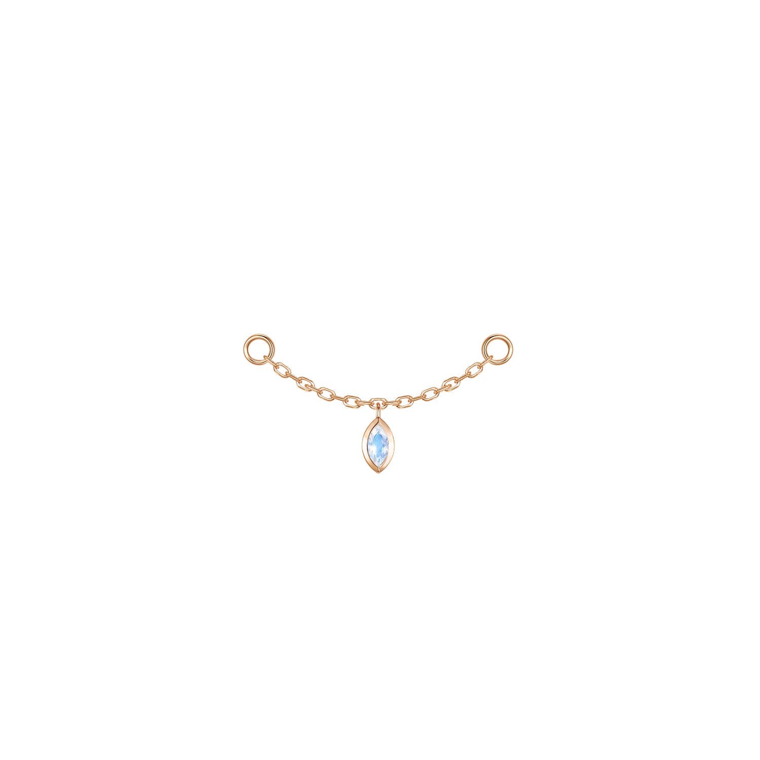 Marquise Bezel Gemstone Chain