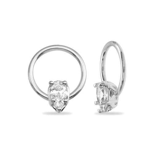 Fixed Pear Seamless Ring — Norvoch