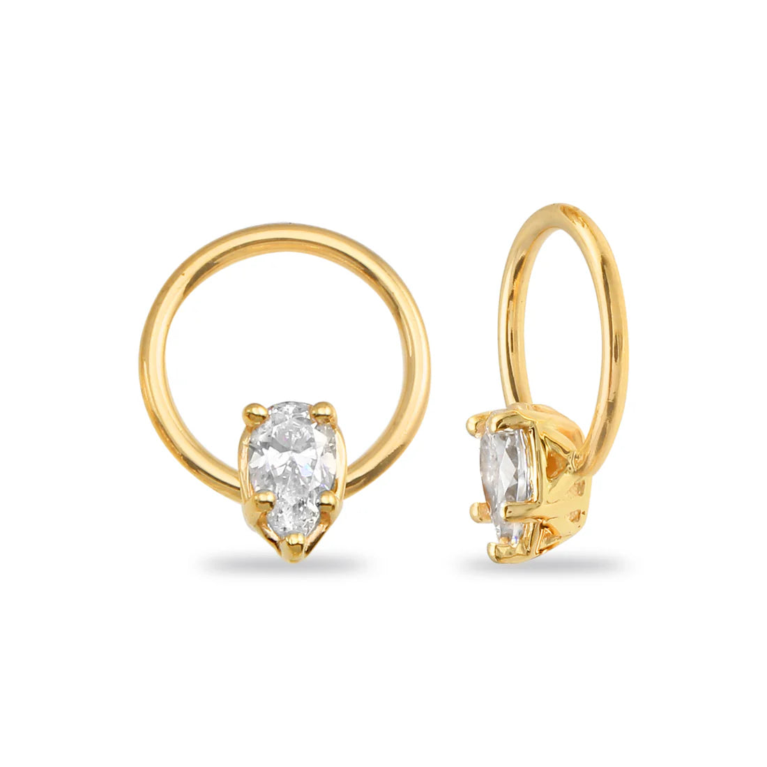 Fixed Pear Seamless Ring — Norvoch