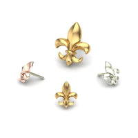 Fleur-De-Lis from Mushroom