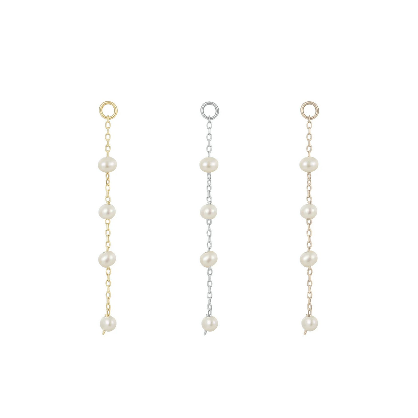 4 Bead Charm with Pearl From Buddha