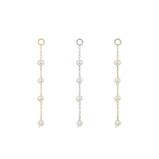 Four Bead Charm with Pearl From Buddha