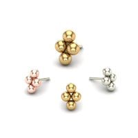 4 Beads from Mushroom — M.US.HROOM