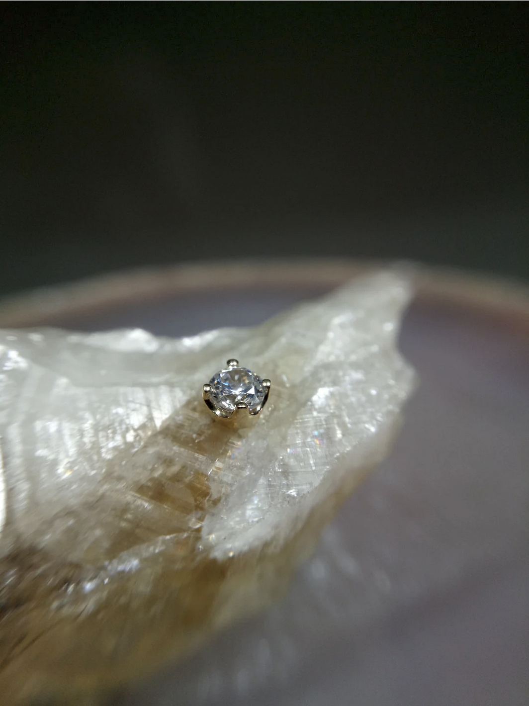 Four Prong Set CZ Stone — Junipurr