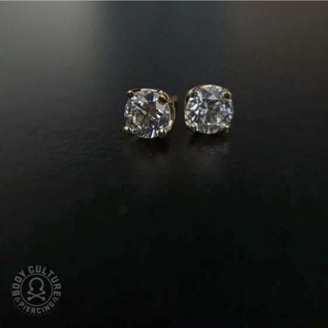 Four Prong Set CZ Stone — Junipurr