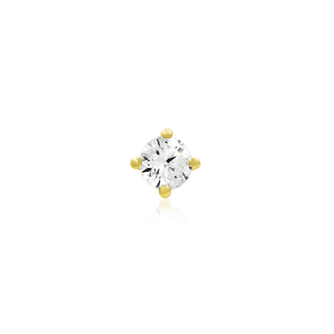 Four Prong Set CZ Stone — Junipurr