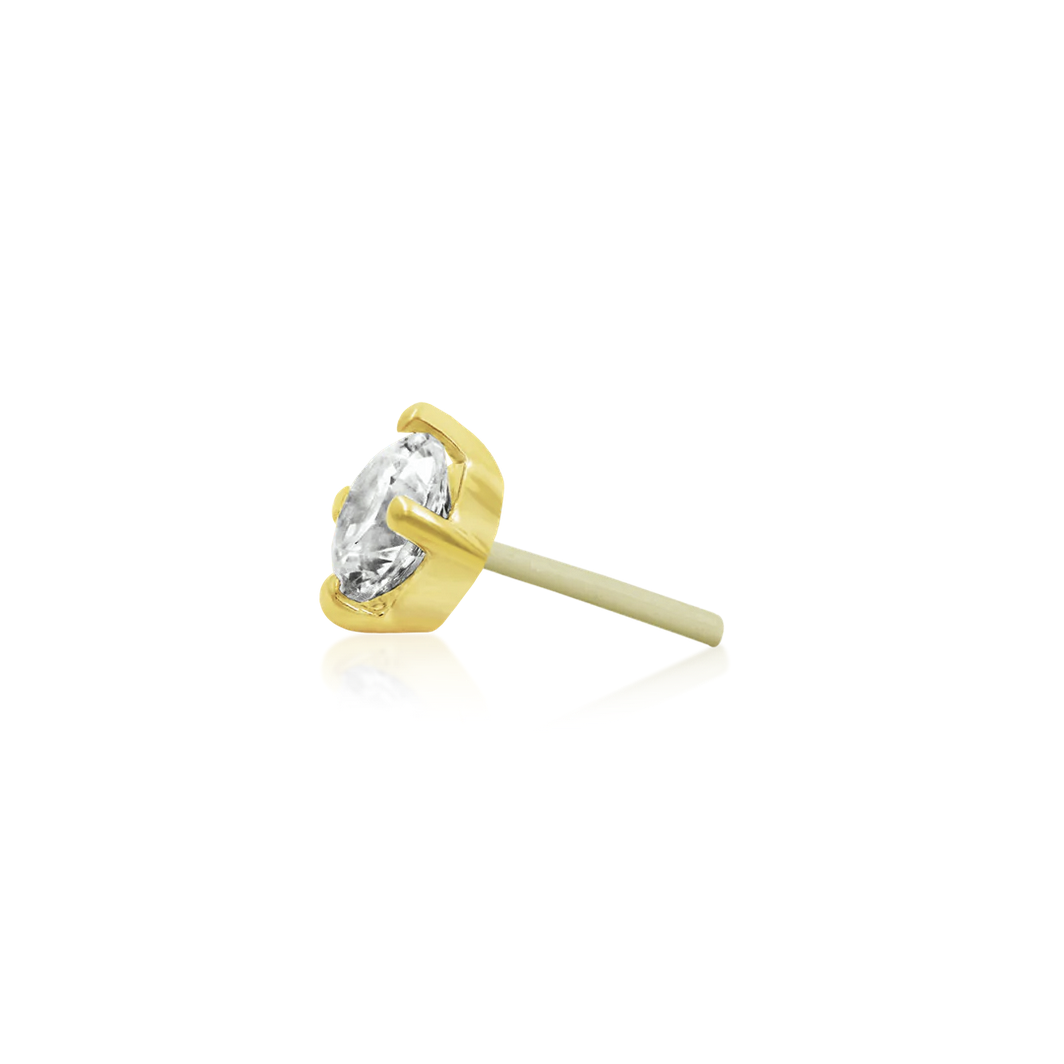 Four Prong Set CZ Stone — Junipurr