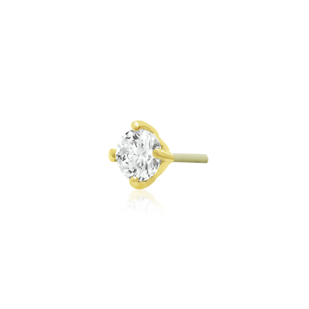 Four Prong Set CZ Stone — Junipurr