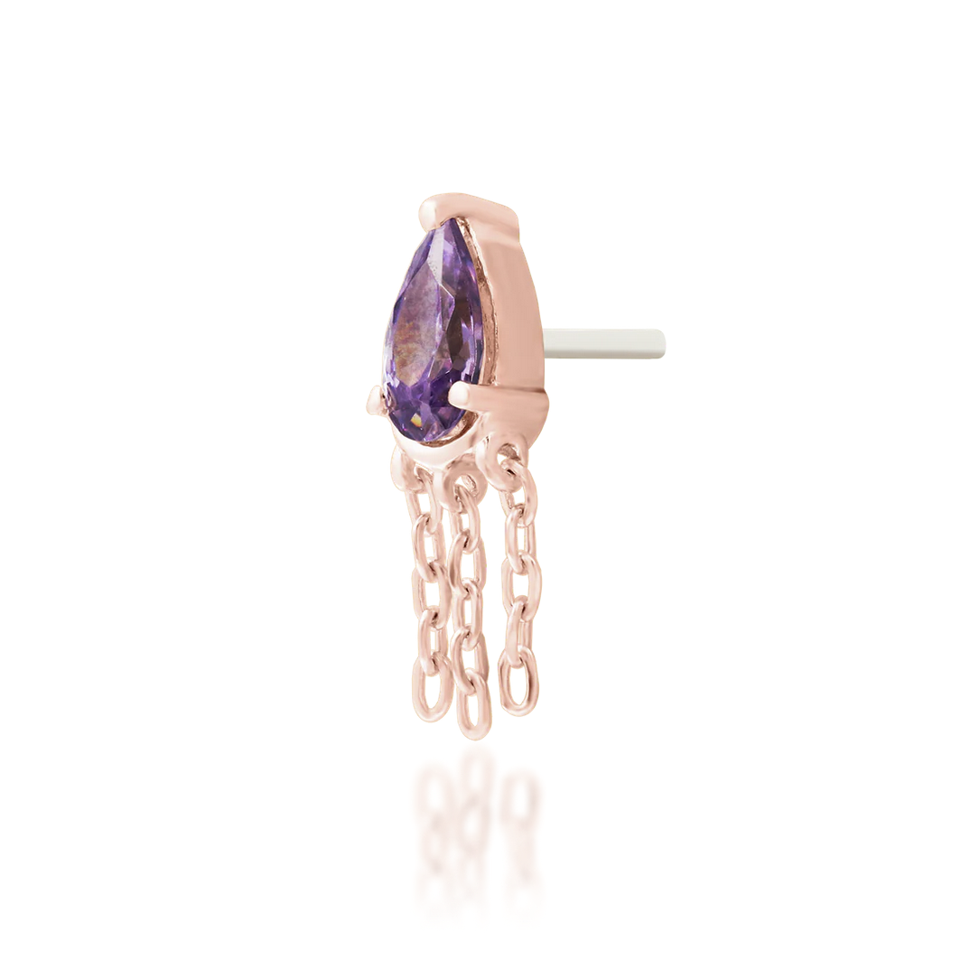 Fuji Amethyst from Junipurr Rose Gold (Vault)