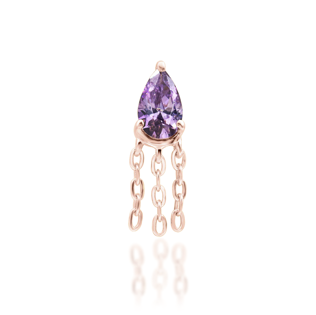 Fuji Amethyst from Junipurr Rose Gold (Vault)