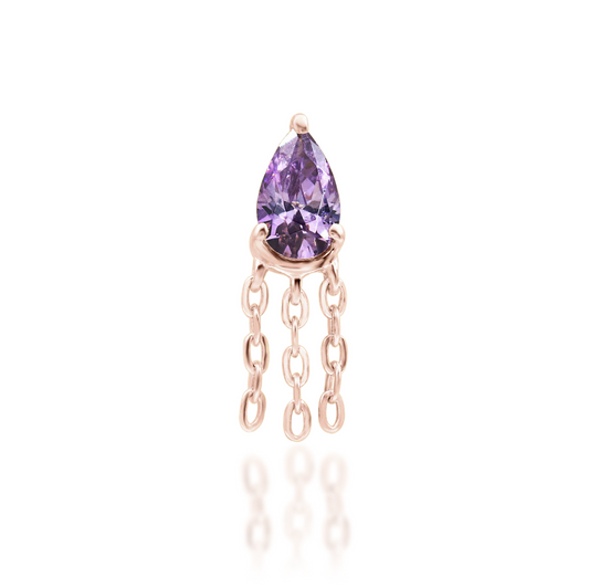Fuji Amethyst from Junipurr Rose Gold (Vault)