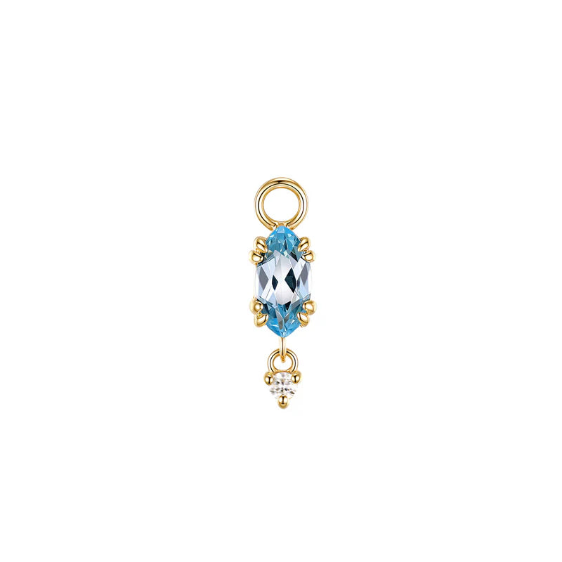 Georgia Diamond Dangle Charm — Modern Mood