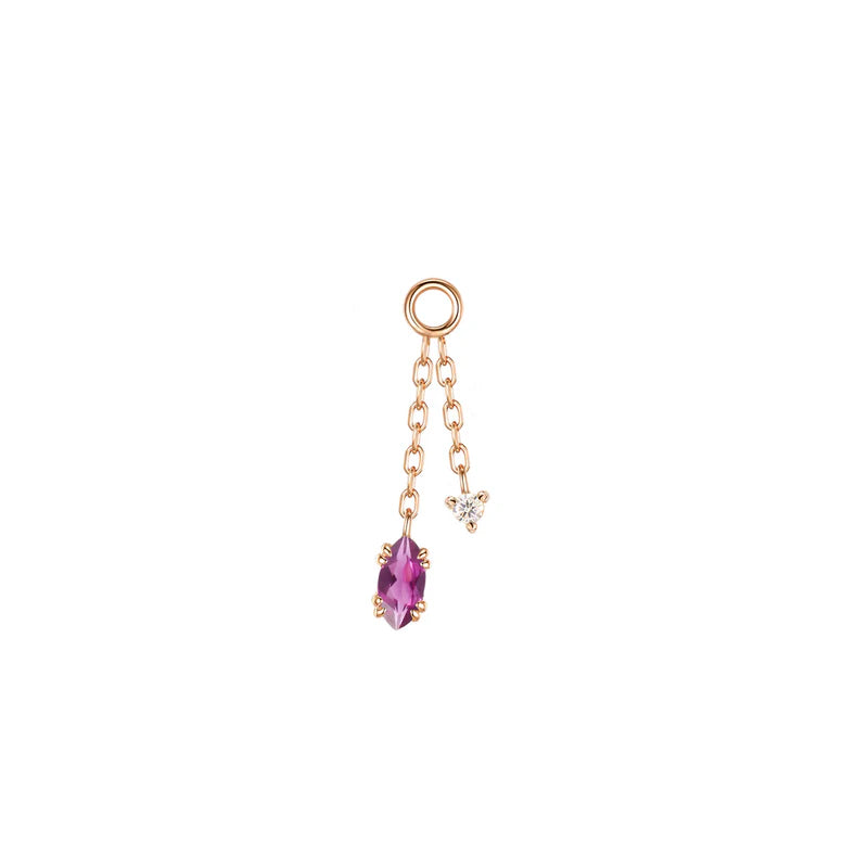 Georgia Diamond Double Dangle Charm from Modern Mood