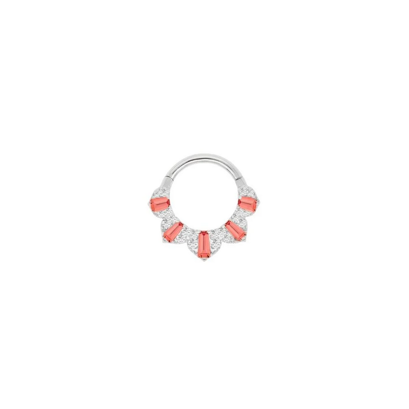 Gilty Pleasure with Garnet and Diamond Clicker — Buddha