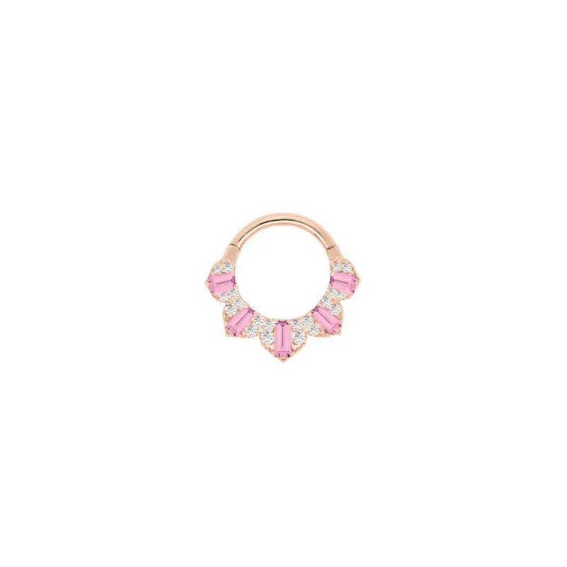 Gilty Pleasure with Pink Tourmaline and Diamond Clicker — Buddha