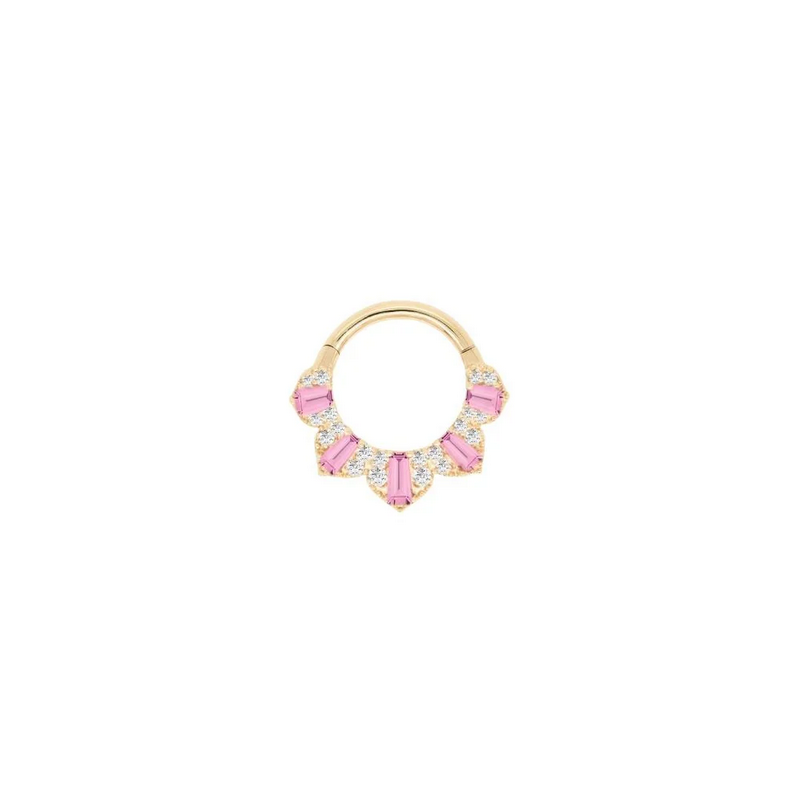 Gilty Pleasure with Pink Tourmaline and Diamond Clicker — Buddha