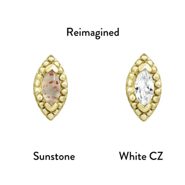 Glorie White CZ — Junipurr