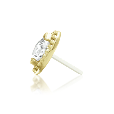 Glorie White CZ — Junipurr