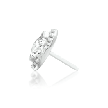 Glorie White CZ — Junipurr