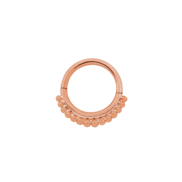 Gold Beaded Clicker (Halo) — Junipurr