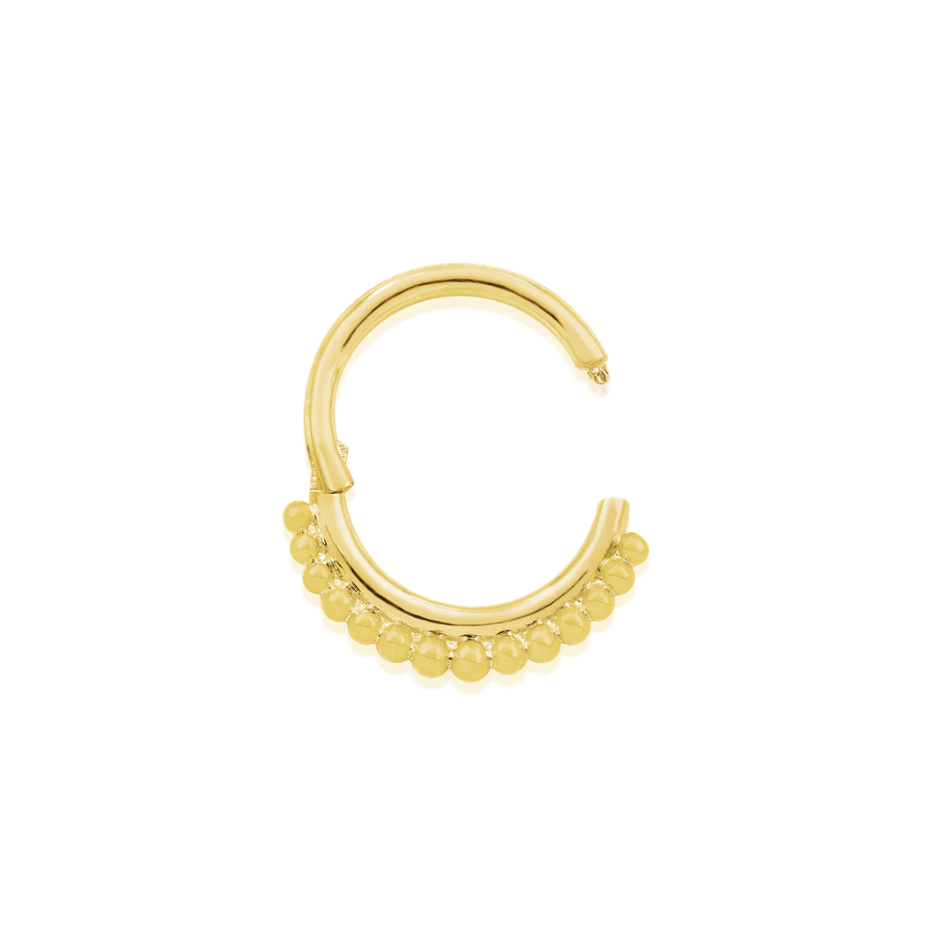 Gold Beaded Clicker — Junipurr