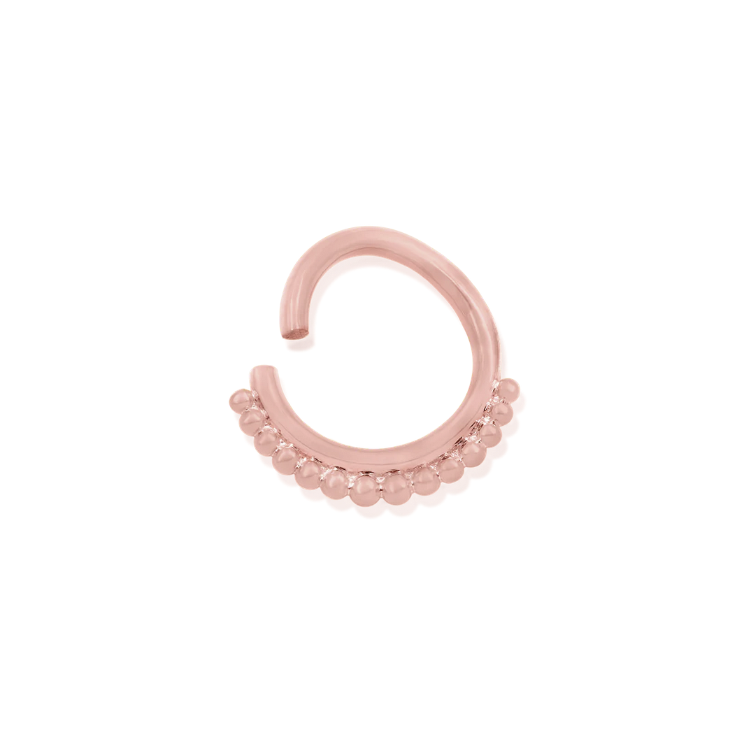 Gold Beaded Seam Ring from Junipurr (Vault) — Junipurr