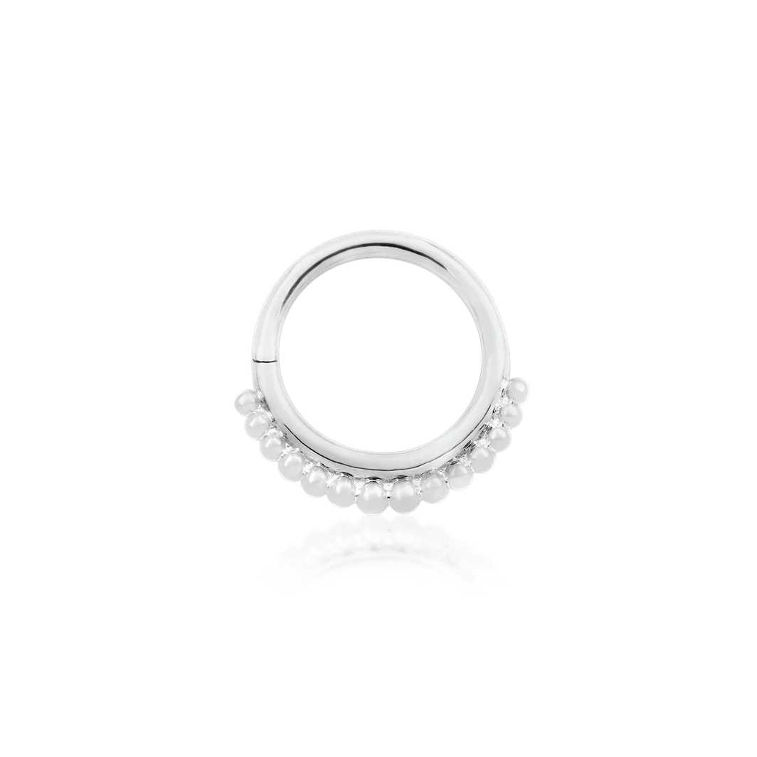 Gold Beaded Seam Ring from Junipurr