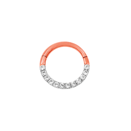 Gold CZ Clicker (Halo) — Junipurr