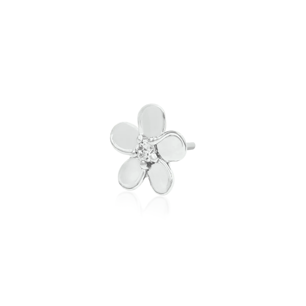Gold CZ Flower — Junipurr