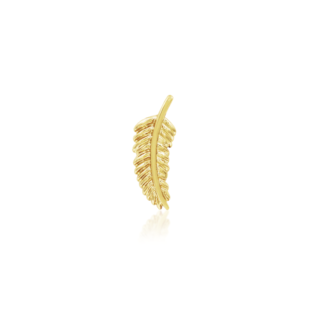 Gold Feather Quill from Junipurr
