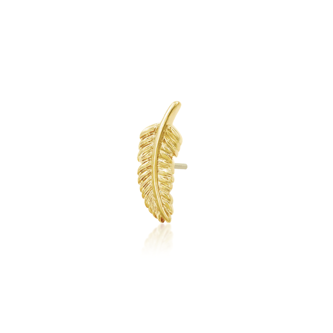 Gold Feather Quill from Junipurr