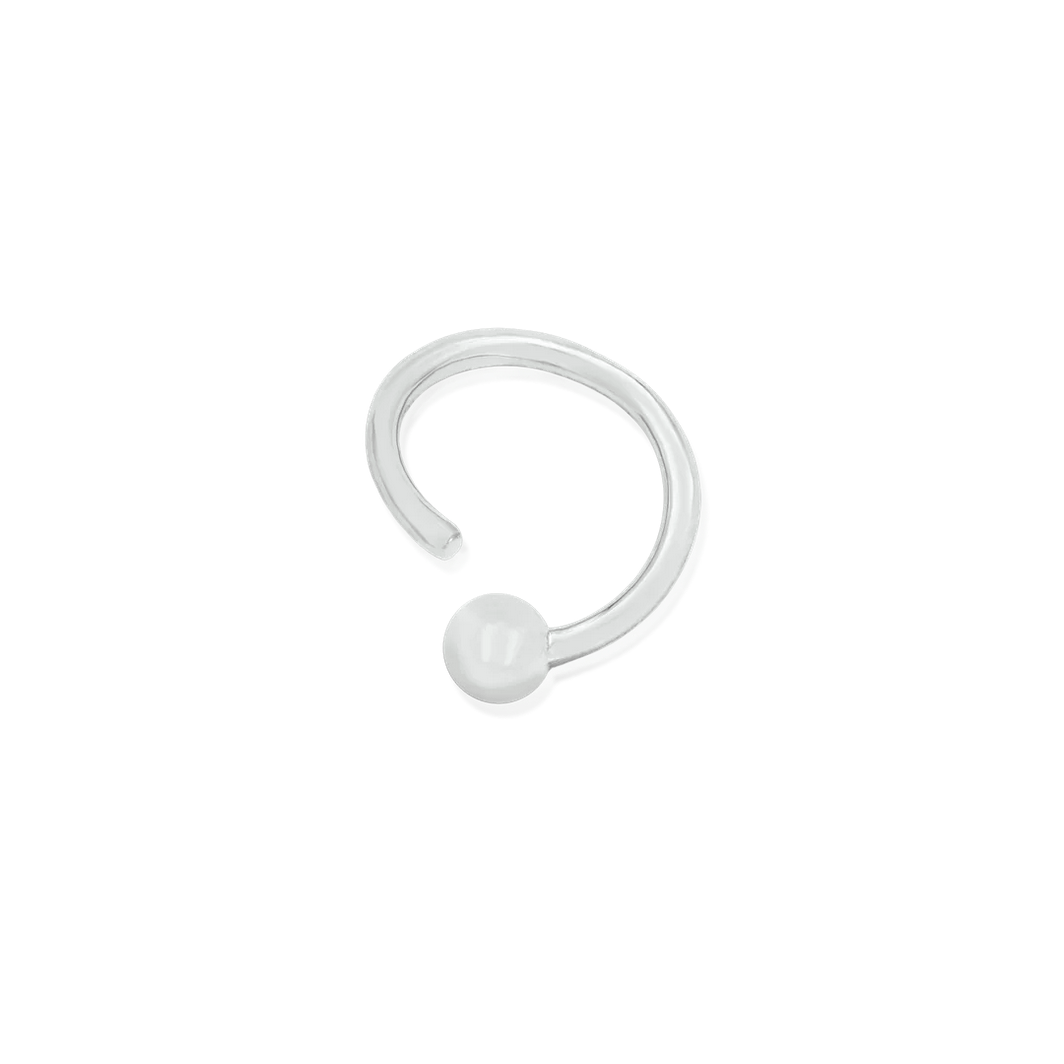 Gold Ring with Fixed Bead — Junipurr