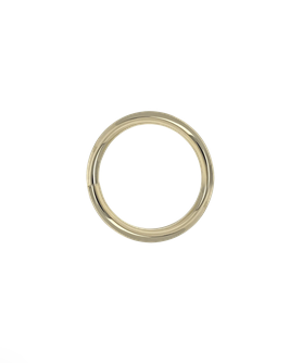 20-16G Solid Gold Seam Ring from Anatometal