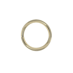 20-16G Solid Gold Seam Ring from Anatometal