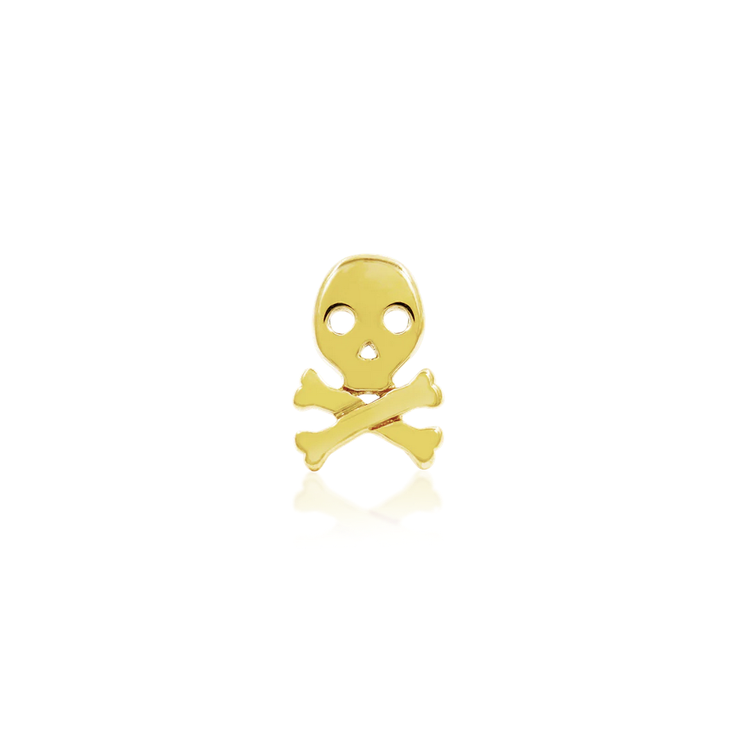 Gold Skull and Crossbones — Junipurr