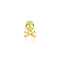 Gold Skull and Crossbones — Junipurr