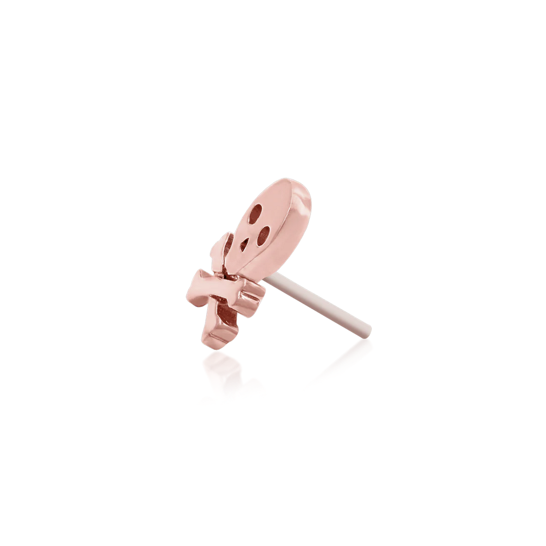 Gold Skull and Crossbones from Junipurr Rose Gold (Vault) — Junipurr