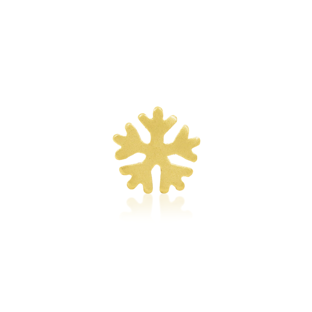 Gold Snowflake Sandblast from Junipurr (Vault)