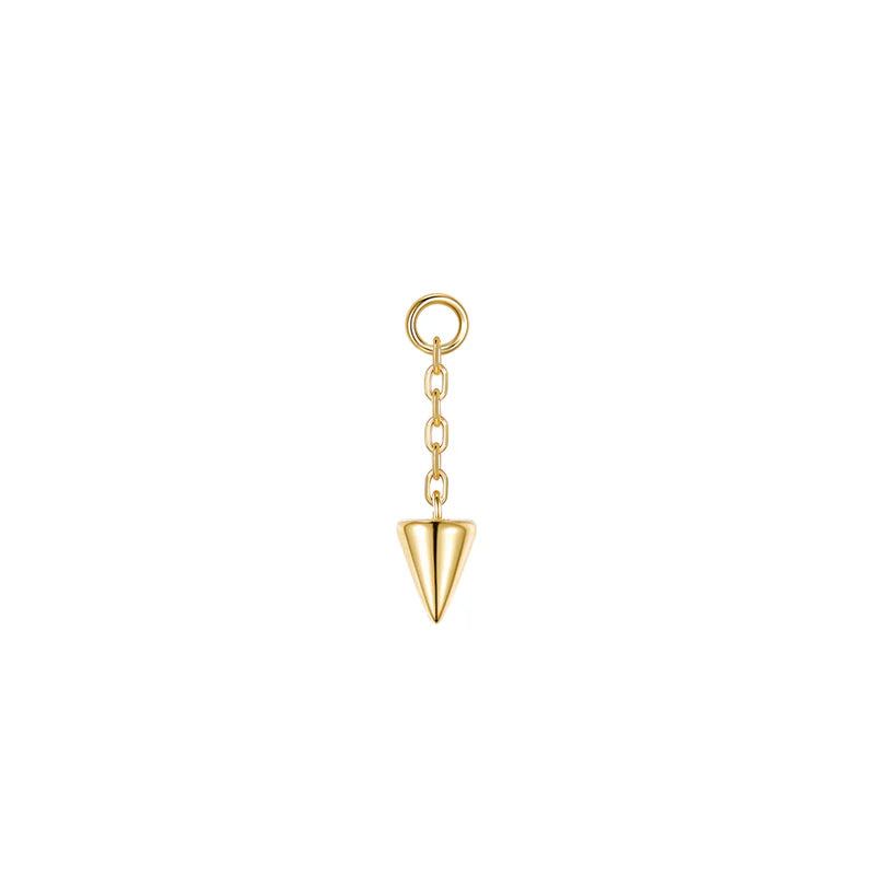 Gold Spike Charm — Modern Mood