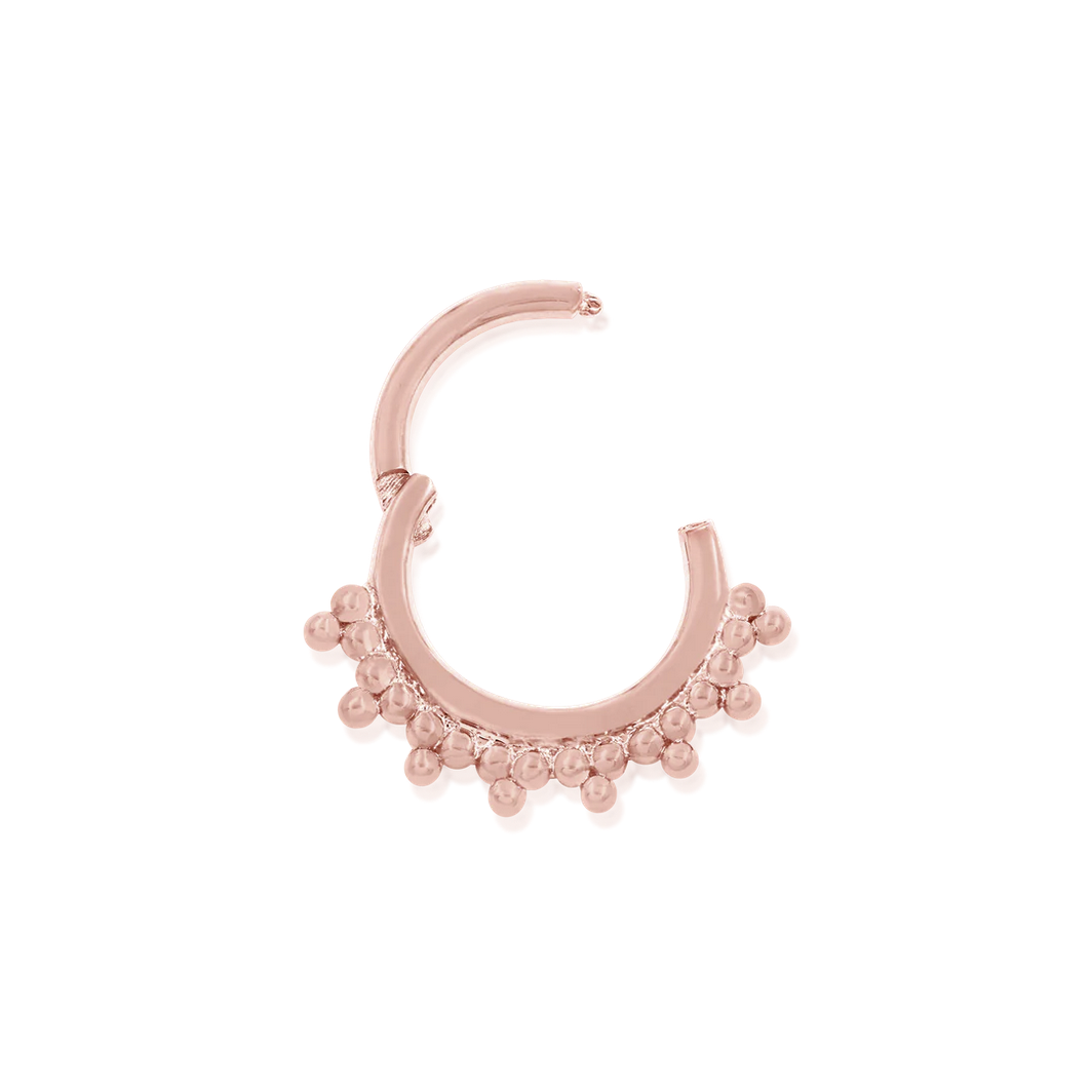Gold Tri-Bead Clicker — Junipurr