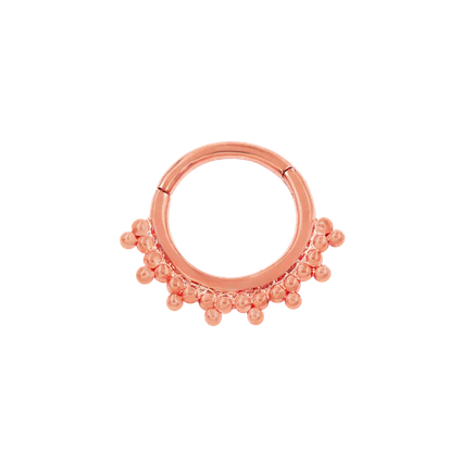 Gold Tri-Bead Clicker (Halo) — Junipurr
