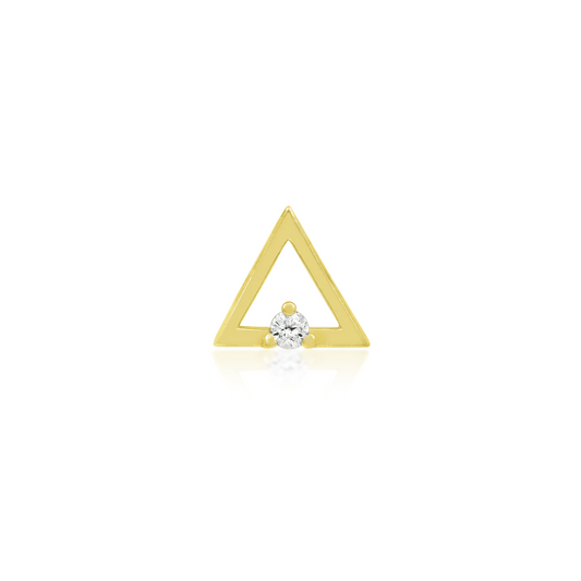 Gold Triangle with CZ from Junipurr