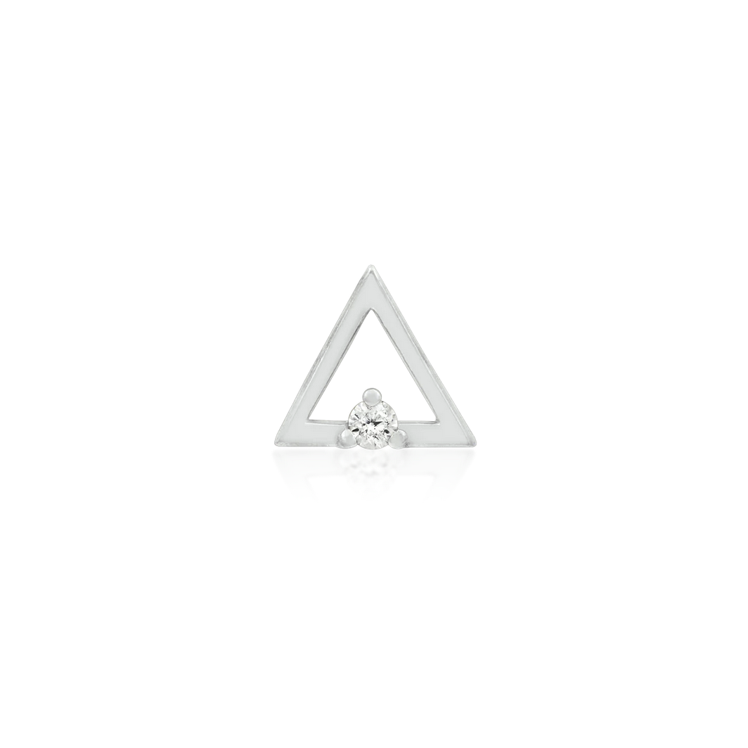 Gold Triangle with CZ from Junipurr