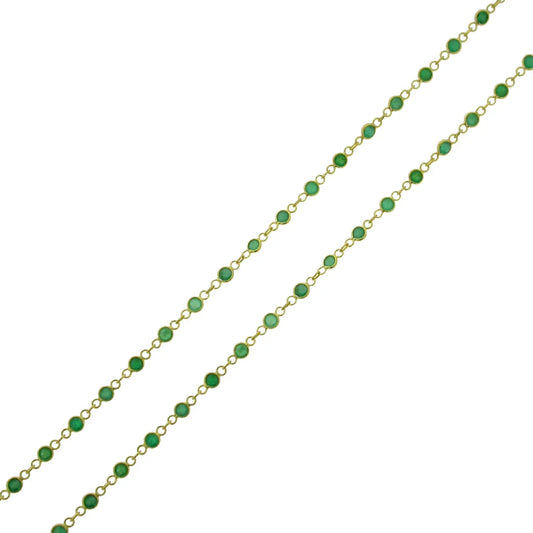Green Garnet Chain from Norvoch