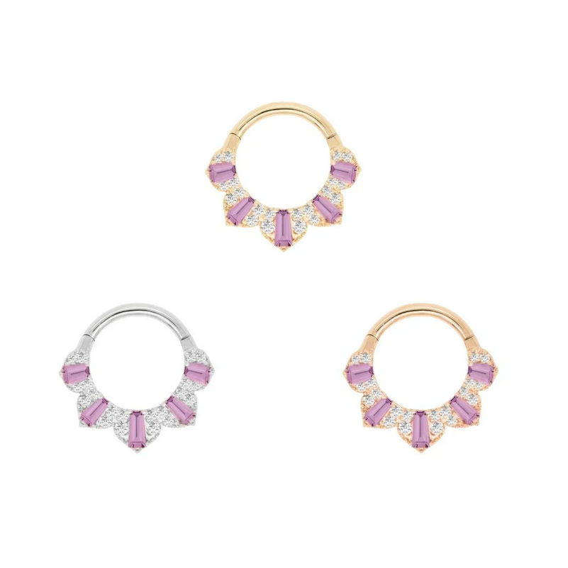 Gilty Pleasure with Amethyst and Diamond Clicker From Buddha