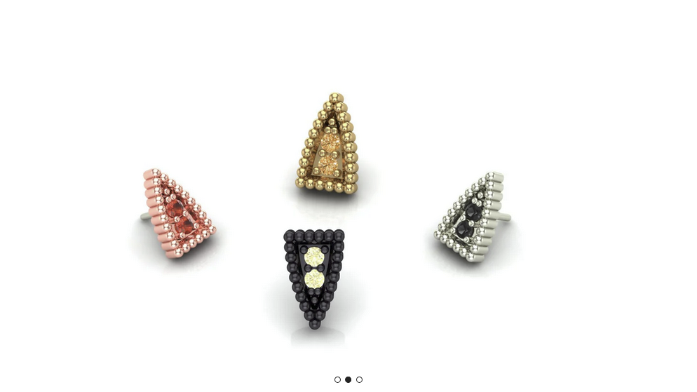 Half Navette Beads From Mushroom