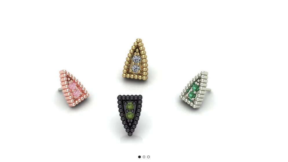 Half Navette Beads From Mushroom — M.US.HROOM