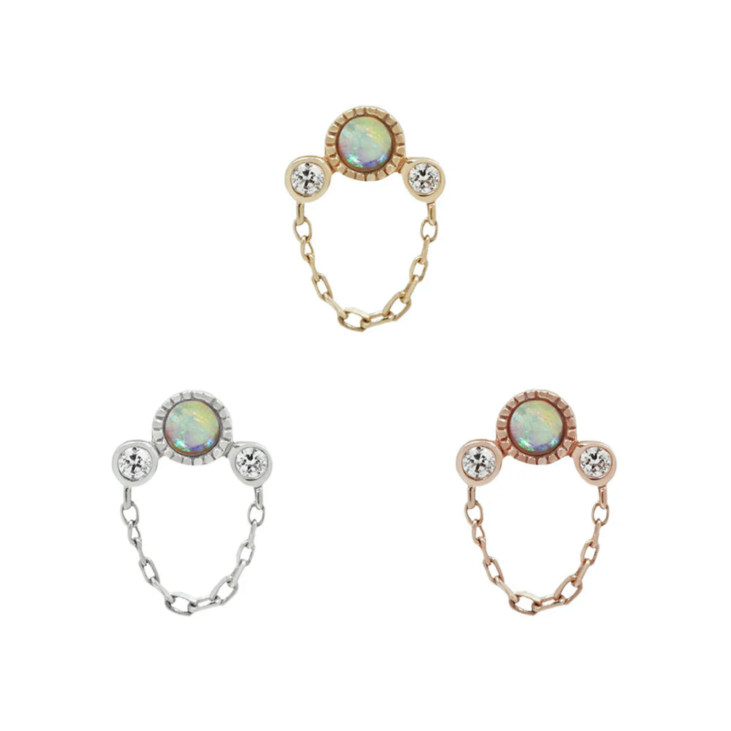 Halston Opal with CZ — Buddha