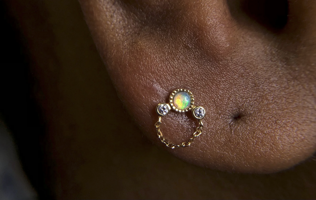 Halston Opal with CZ — Buddha